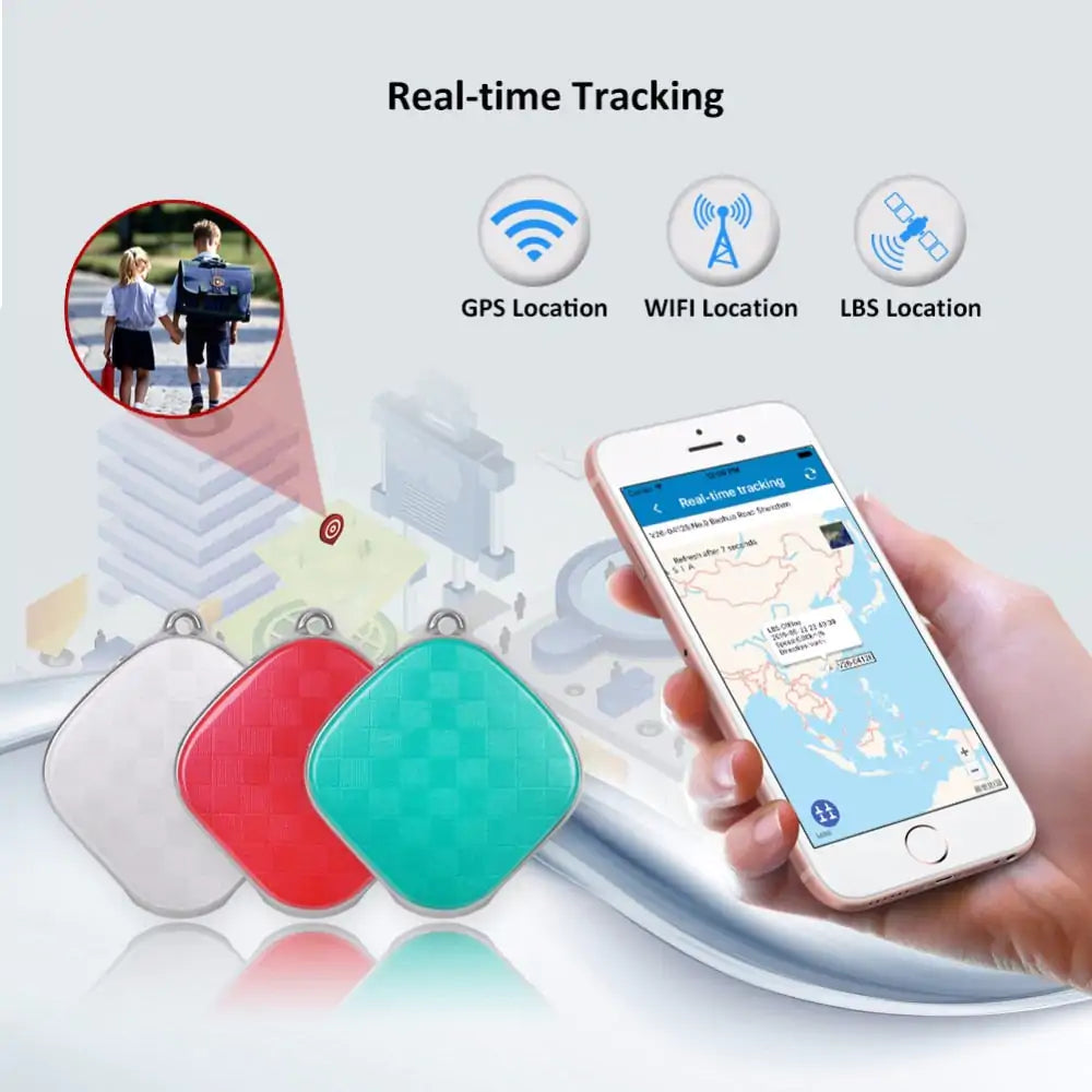 Mini GPS tracker for kids and pets by Krystina Trendify