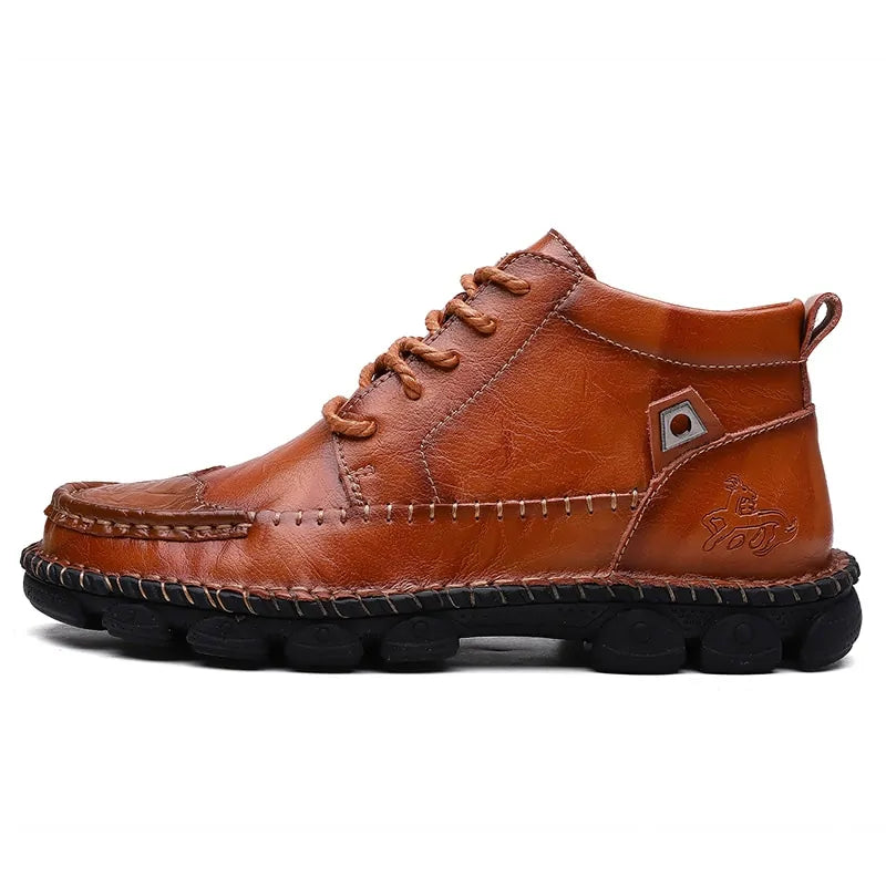 Men's leather casual shoes - Comfortable, durable, and stylish design