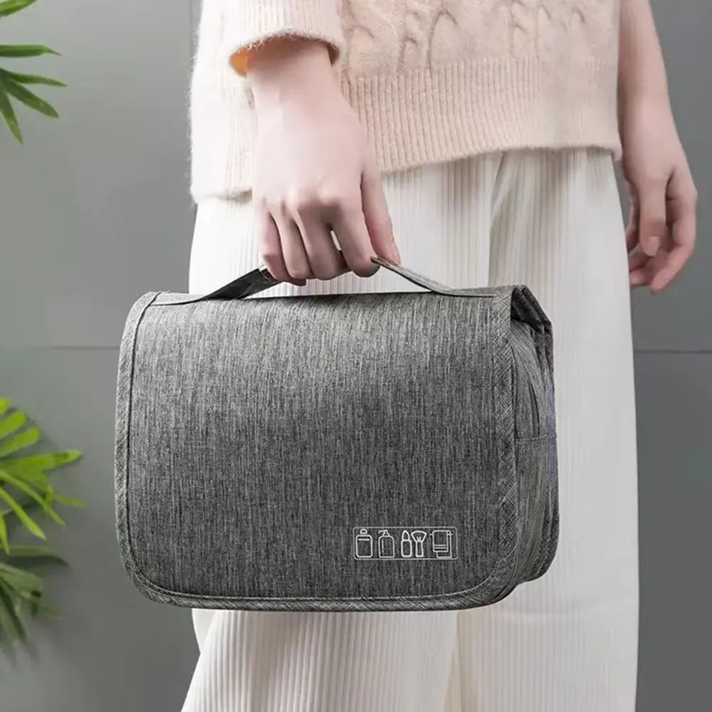 Foldable toiletry bag by Krystina Trendify for smart travel organization