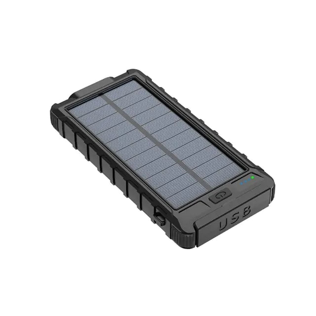 Solar Fast Charging Power Bank – Portable Charger for Travel & Outdoor Use