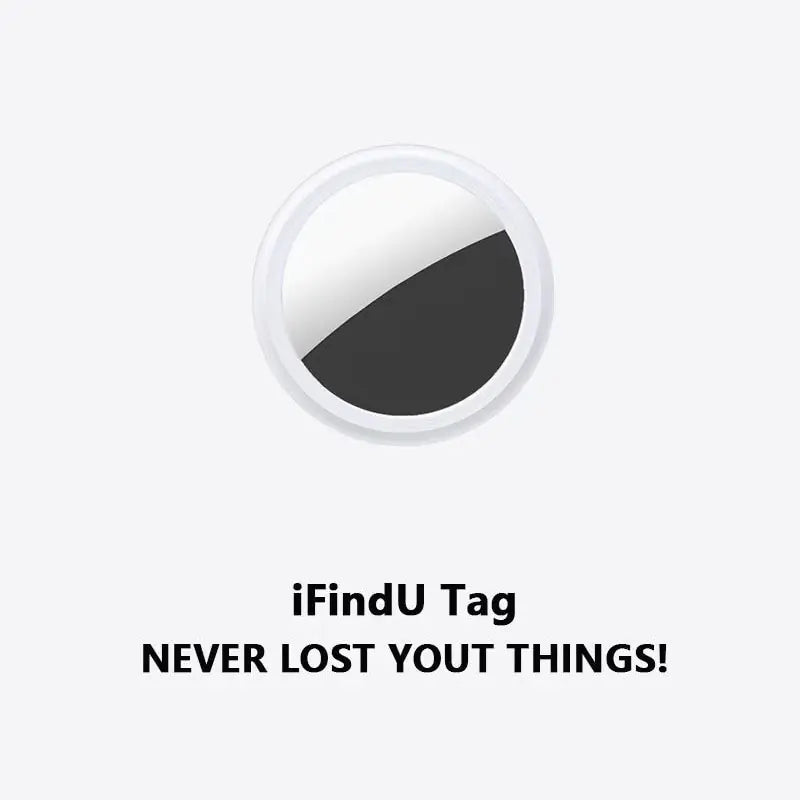 Airtags GPS Tracker Smart Finder by iFindU for tracking keys, pets, and valuables.