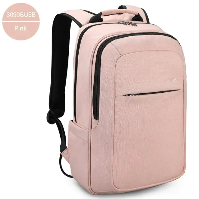 15.6" TIGERNU laptop backpack with anti-theft technology, durable design, and lifetime guarantee. Ideal for school and commuting.